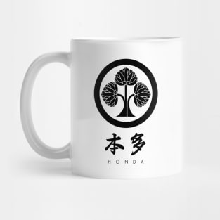 Honda Clan kamon with text Mug